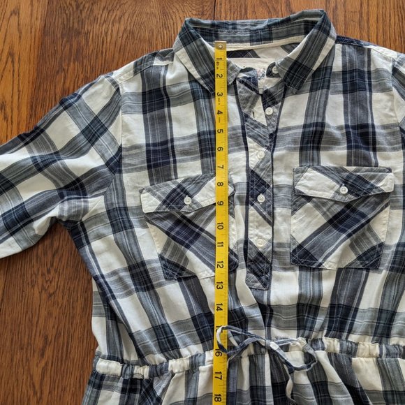 Plaid Girl Krazy Shirt Dress - Large (fits Medium) - Picture 11 of 13